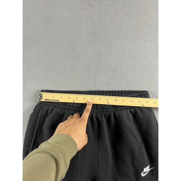 Nike Pants Mens Medium Black Sportswear Stretch Sweatpants Athletic Joggers - Picture 7 of 10